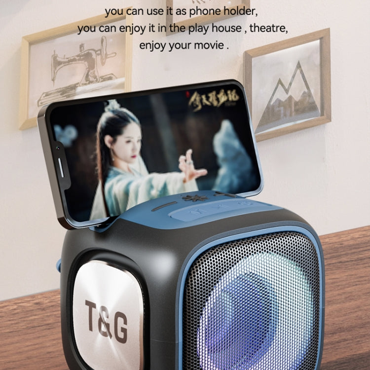 T&G TG359 Portable Outdoor LED Wireless Bluetooth Speaker(Dark Green) - free shipping - PMC TechLife - Order now!