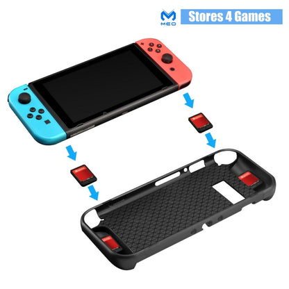 For Nintendo Switch TPU Protective Shell Integrated NS Protective Sleeve Can Be Placed On The Base(Black) - Cases by PMC Jewellery | Online Shopping South Africa | PMC Jewellery