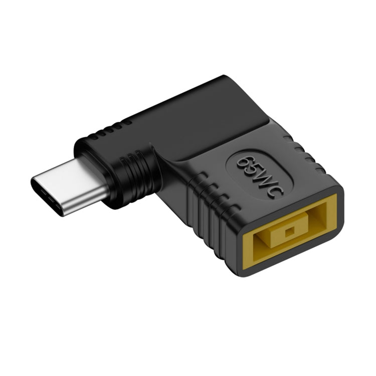 For Lenovo Square Port 65W DC Input to USB-C / Type-C PD Power Adapter - Cable & Adapters by PMC TechLife | Online Shopping South Africa | PMC TechLife