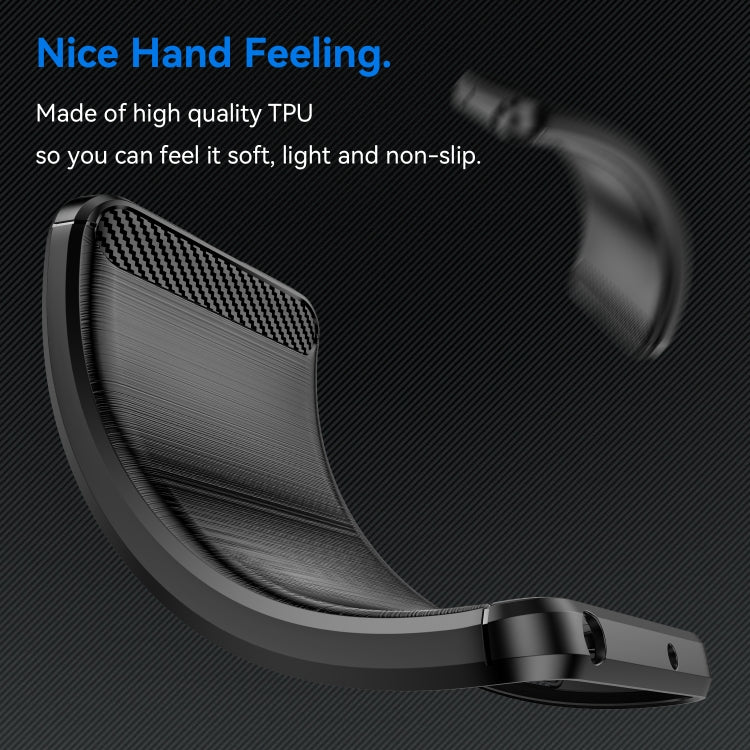 For OnePlus 11R 5G Brushed Texture Carbon Fiber TPU Phone Case(Black) - free shipping - PMC TechLife - Order now!