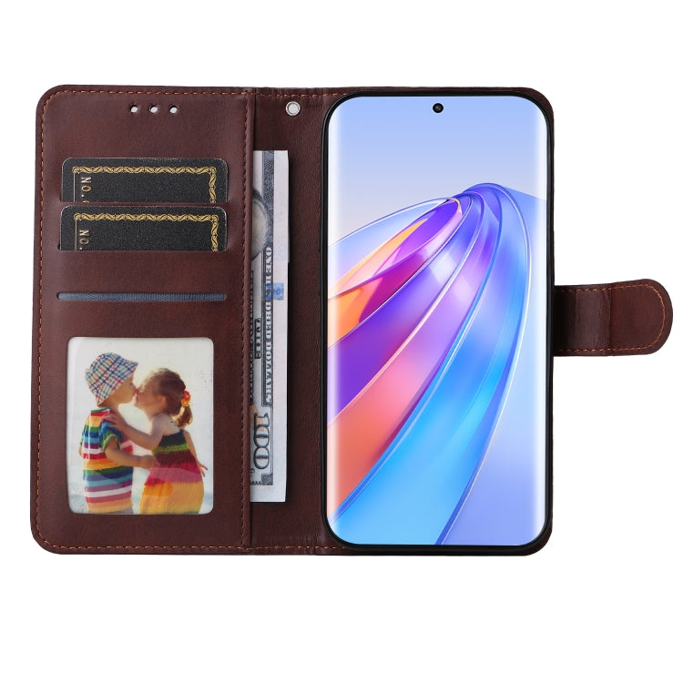 For Honor X9a/X40 5G/Magic5 Lite Classic Calf Texture Flip Leather Phone Case(Brown) - free shipping - PMC TechLife - Order now!