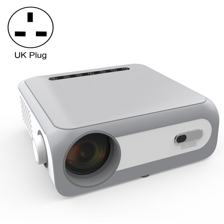 MECOOL KP1 1920x1080P 700ANSI Lumens Portable Mini LCD Smart Projector(UK Plug) - Mini Projector by MECOOL | Online Shopping South Africa | PMC TechLife