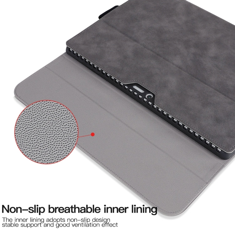 For Microsoft Surface Pro X Sheepskin All-Inclusive Shockproof Protective Case with Power Bag(Black) - Others by PMC TechLife | Online Shopping South Africa | PMC TechLife | Buy Now Pay Later Mobicred