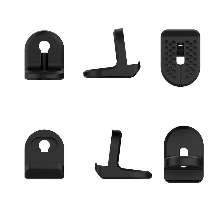 For Amazfit GTR Mini Smart Watch Silicone Charging Bracket(Black) -  by PMC TechLife | Online Shopping South Africa | PMC TechLife