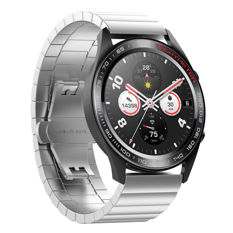 For Honor Watch GS 3i One Bead Steel Watch Band(Silver) -  by PMC TechLife | Online Shopping South Africa | PMC TechLife