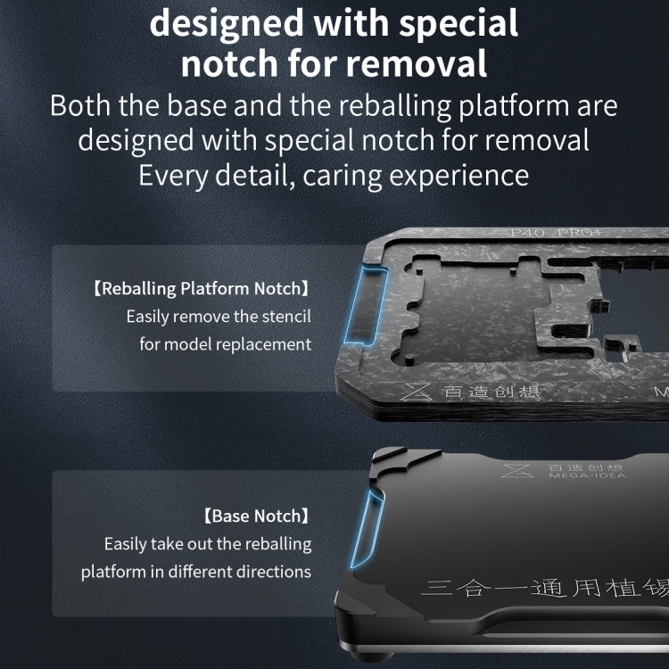 For Asus ROG Phone 6 Pro / 6 Qianli Mega-idea Multi-functional Middle Frame Positioning BGA Reballing Platform - Repair Platform by QIANLI | Online Shopping South Africa | PMC TechLife