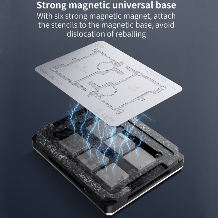 Base Qianli Mega-idea Multi-functional Middle Frame Positioning BGA Reballing Platform - free shipping - PMC TechLife - Order now!