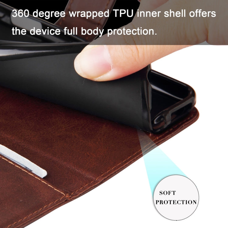 For Xiaomi Redmi Note 12 4G Global Calf Texture Zipper Leather Phone Case(Brown) - free shipping - PMC TechLife - Order now!