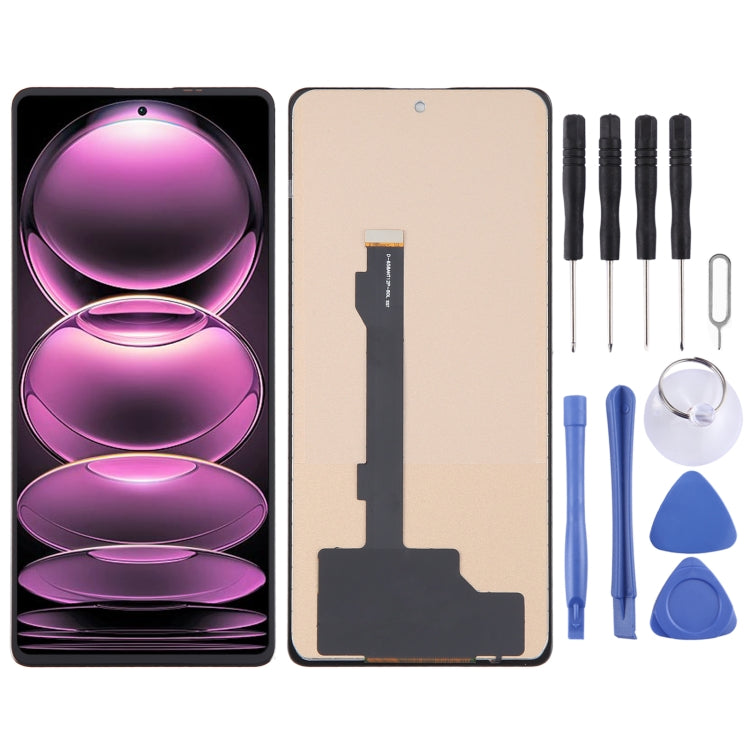 TFT LCD Screen For Xiaomi Redmi Note 12 Discovery with Digitizer Full Assembly, Not Supporting Fingerprint Identification - free shipping - PMC TechLife - Order now!