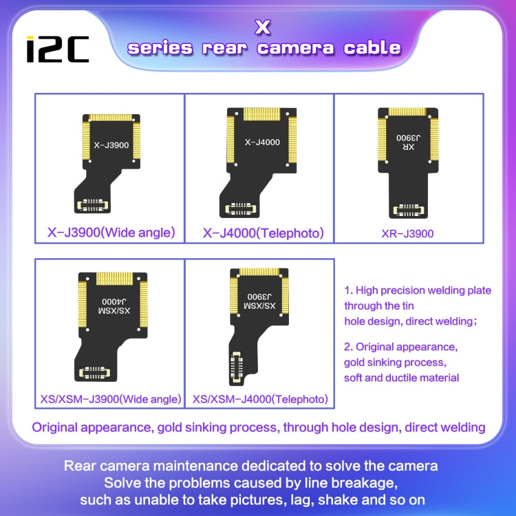 For iPhone 11 Pro / 11 Pro Max J7300 i2C Back Facing Telephoto Camera Cable - free shipping - PMC TechLife - Order now!