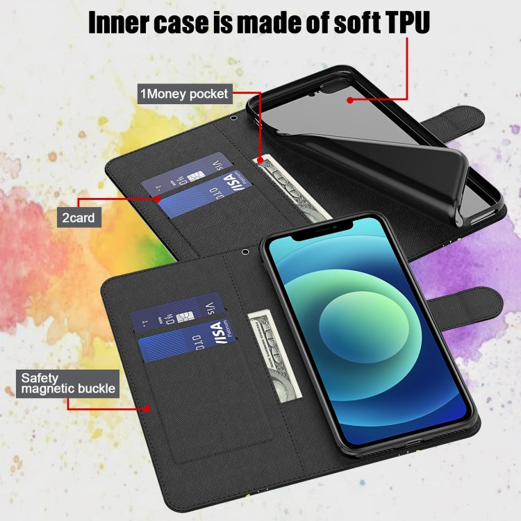 For Xiaomi Redmi Note 12 4G Global 3D Painting Pattern Flip Leather Phone Case(Milky Way) - free shipping - PMC TechLife - Order now!