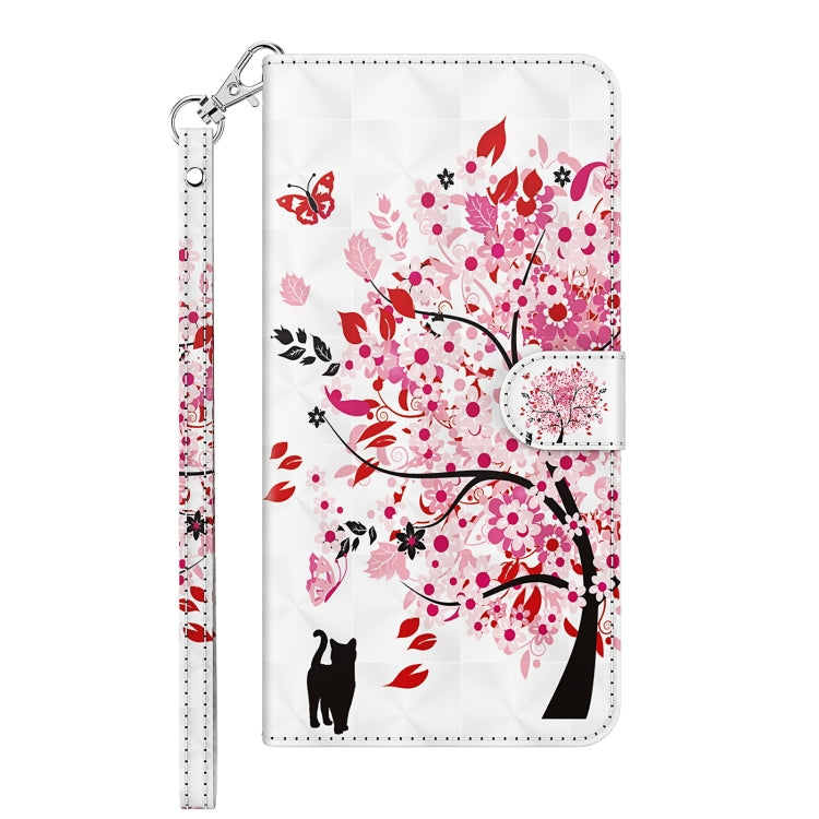 For Xiaomi Redmi Note 12 4G Global 3D Painting Pattern Flip Leather Phone Case(Cat Under The Tree) - free shipping - PMC TechLife - Order now!