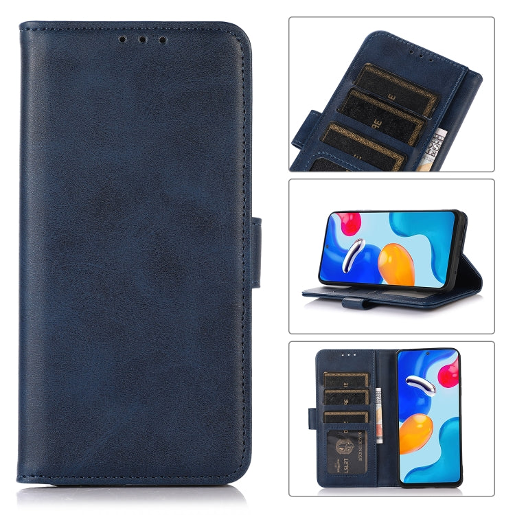 For Nokia XR21 Cow Texture Leather Phone Case(Blue) - Nokia Cases by PMC Jewellery | Online Shopping South Africa | PMC Jewellery