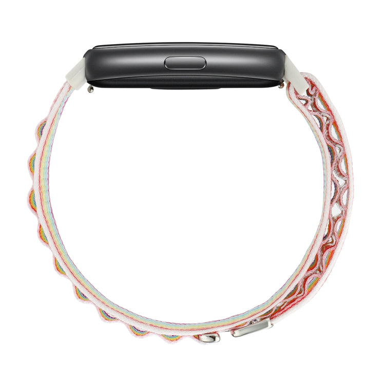 For Huawei Band 7 Loop Nylon Watch Band(Starlight) - Smart Wear by PMC Jewellery | Online Shopping South Africa | PMC Jewellery