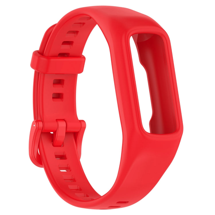For Keep Band B2 Solid Color Integrated Silicone Watch Band(Red) - Smart Wear by PMC TechLife | Online Shopping South Africa | PMC TechLife