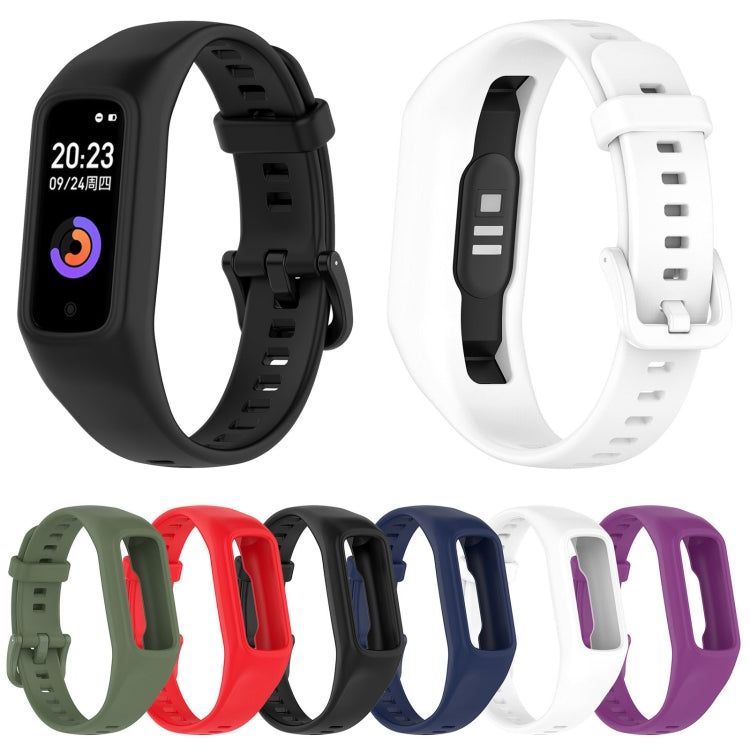 For Keep Band B2 Solid Color Integrated Silicone Watch Band(Red) - Smart Wear by PMC TechLife | Online Shopping South Africa | PMC TechLife