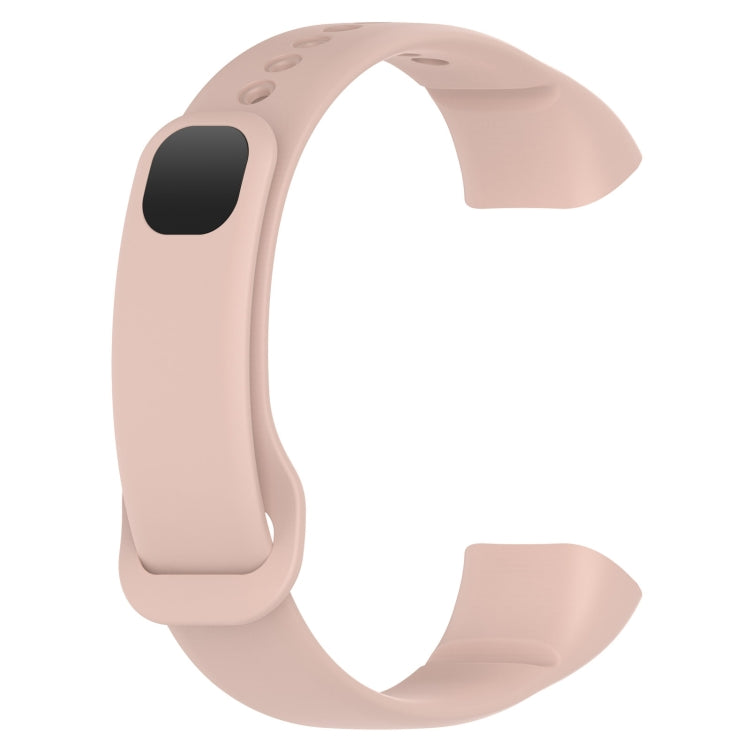 For Mambo Band 5 / 5S Solid Color Silicone Replacement Watch Band(Light Pink) - Smart Wear by PMC TechLife | Online Shopping South Africa | PMC TechLife
