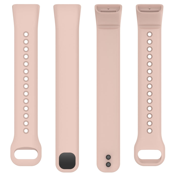 For Mambo Band 5 / 5S Solid Color Silicone Replacement Watch Band(Light Pink) - Smart Wear by PMC TechLife | Online Shopping South Africa | PMC TechLife