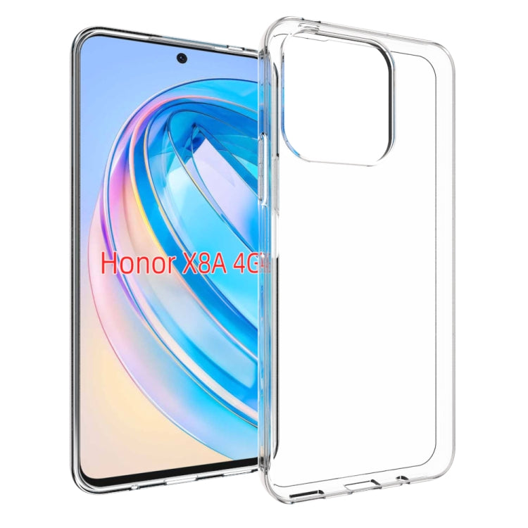 For Honor X8a 4G Waterproof Texture TPU Phone Case(Transparent) - free shipping - PMC TechLife - Order now!