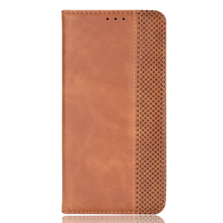 For OnePlus Nord CE 3 Lite Magnetic Buckle Retro Texture Leather Phone Case(Brown) - free shipping - PMC TechLife - Order now!