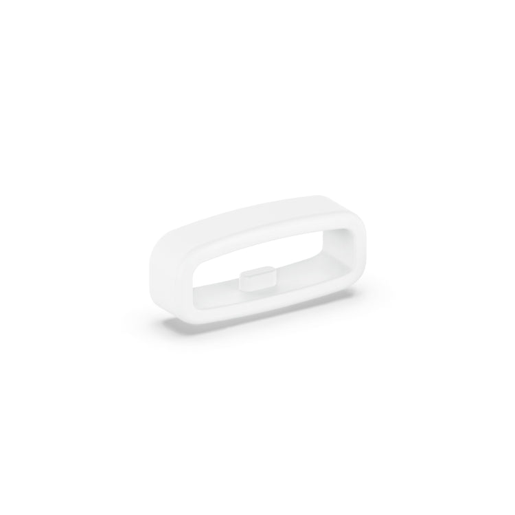 18mm 10pcs Universal Watch Band Fixed Silicone Ring Safety Buckle(White) -  by PMC TechLife | Online Shopping South Africa | PMC TechLife