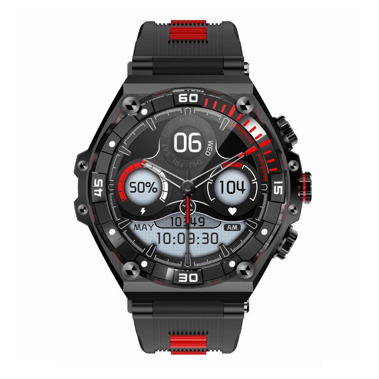 CT18 1.43 inch AMOLED Screen Smart Watch Supports Bluetooth Call/Blood Oxygen Detection(Red) -  by PMC TechLife | Online Shopping South Africa | PMC TechLife
