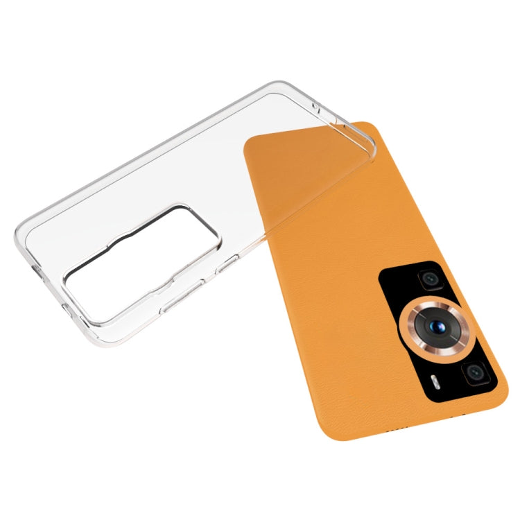 For Huawei P60 / P60 Pro Waterproof Texture TPU Phone Case(Transparent) - free shipping - PMC TechLife - Order now!