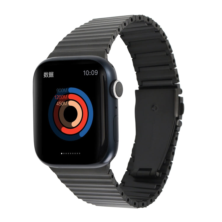Ocean Metal Replacement Watch Band For  Apple Watch 6 40mm(Black) -  by PMC TechLife | Online Shopping South Africa | PMC TechLife