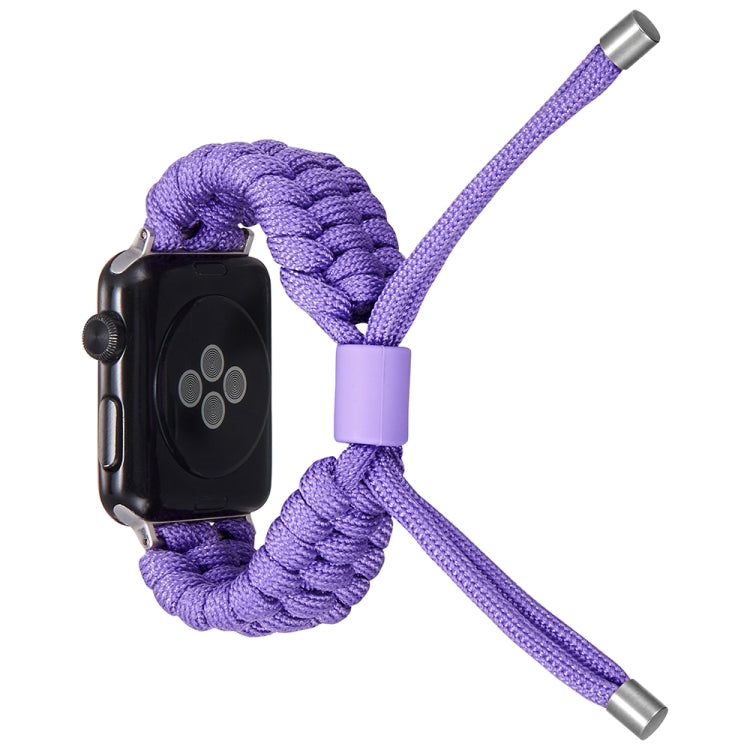 Stretch Plain Silicone Bean Watch Band For Apple Watch SE 44mm(Light Purple) -  by PMC TechLife | Online Shopping South Africa | PMC TechLife