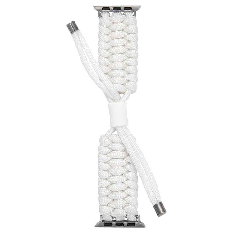 Stretch Plain Silicone Bean Watch Band For Apple Watch 4 40mm(White) -  by PMC TechLife | Online Shopping South Africa | PMC TechLife