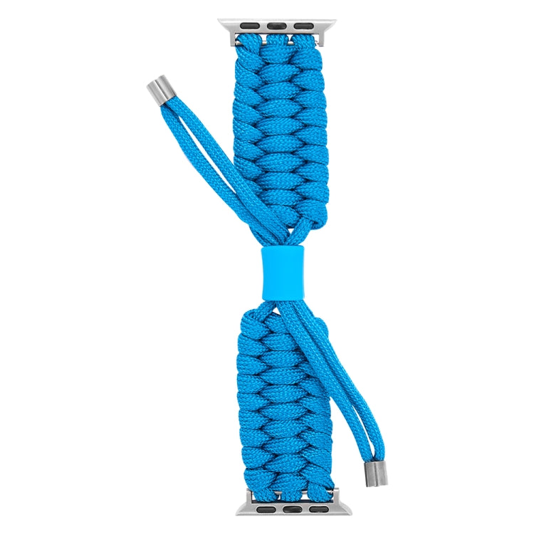 Stretch Plain Silicone Bean Watch Band For Apple Watch 3 42mm(Sky Blue) -  by PMC TechLife | Online Shopping South Africa | PMC TechLife
