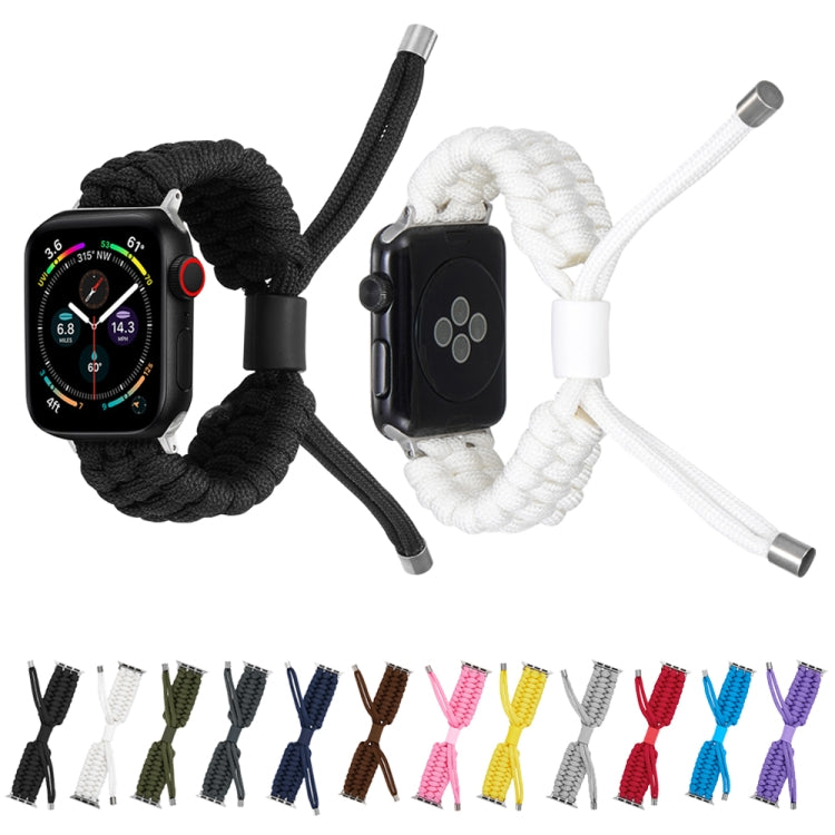Stretch Plain Silicone Bean Watch Band For Apple Watch 5 44mm(White) -  by PMC TechLife | Online Shopping South Africa | PMC TechLife