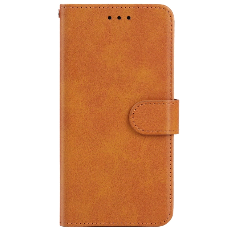 For iPhone 15 Pro Leather Phone Case(Brown) - iPhone 15 Pro Cases by PMC Jewellery | Online Shopping South Africa | PMC Jewellery