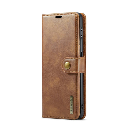 For OnePlus 11 DG.MING Crazy Horse Texture Detachable Magnetic Leather Case(Brown) - OnePlus Cases by DG.MING | Online Shopping South Africa | PMC Jewellery