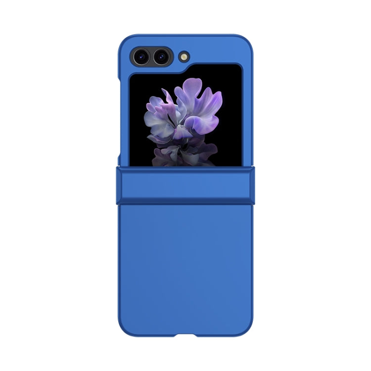 For Samsung Galaxy Z Flip5 Skin Feel PC Phone Case with Hinge(Blue) - free shipping - PMC TechLife - Order now!