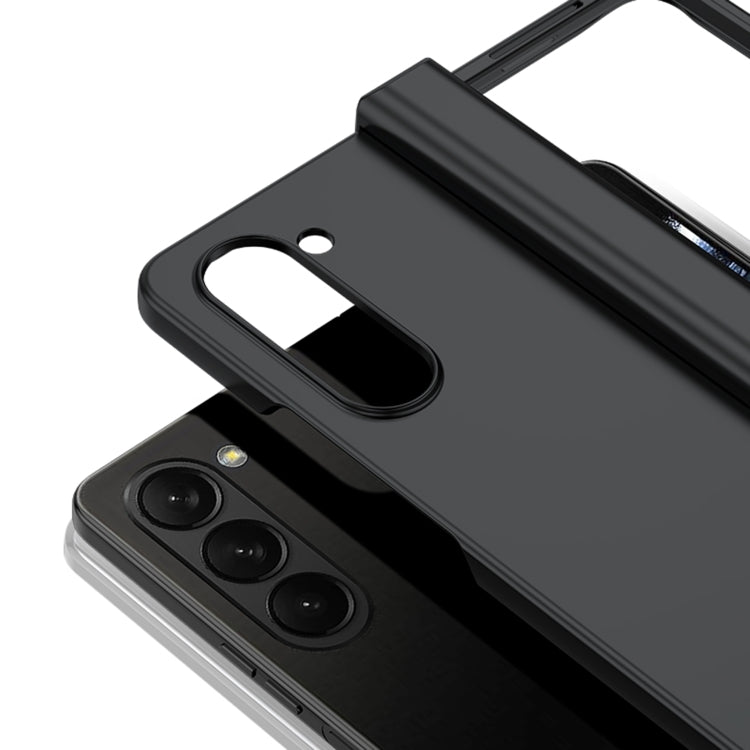 For Samsung Galaxy Z Fold5 Skin Feel PC Phone Case with Hinge(Purple) - free shipping - PMC TechLife - Order now!