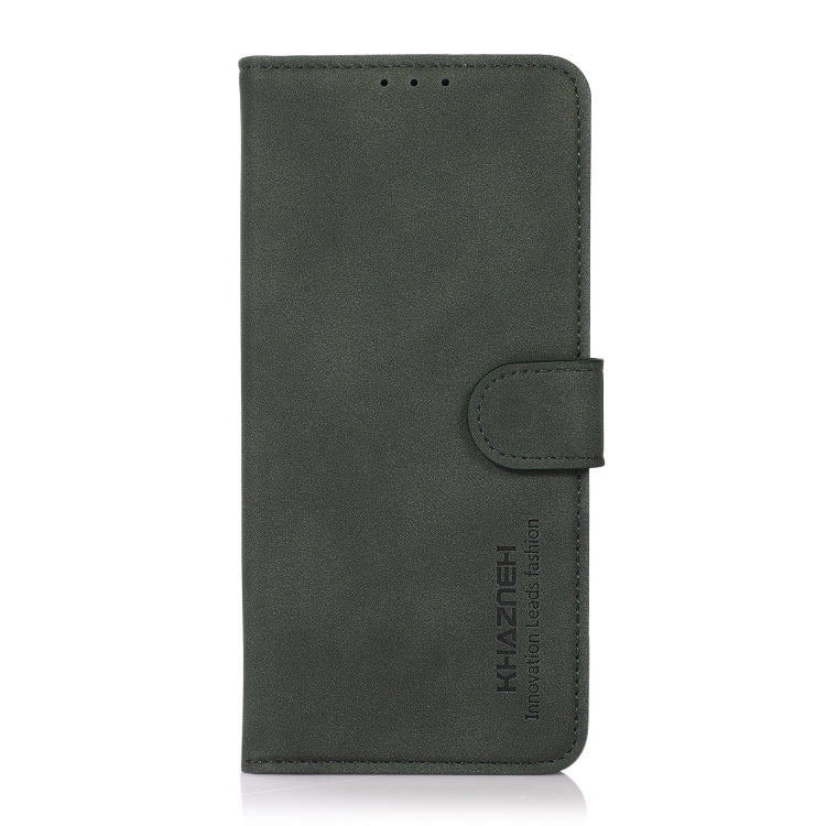 For Xiaomi Poco F5 Pro KHAZNEH Matte Texture Leather Phone Case(Green) - free shipping - PMC TechLife - Order now!