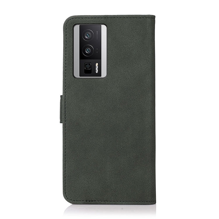 For Xiaomi Poco F5 Pro KHAZNEH Matte Texture Leather Phone Case(Green) - free shipping - PMC TechLife - Order now!
