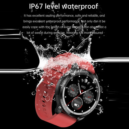 T52 1.39 inch IP67 Waterproof Silicone Band Smart Watch Supports Bluetooth Call / Blood Oxygen / Body Temperature Monitoring(Blue) -  by PMC Jewellery | Online Shopping South Africa | PMC Jewellery