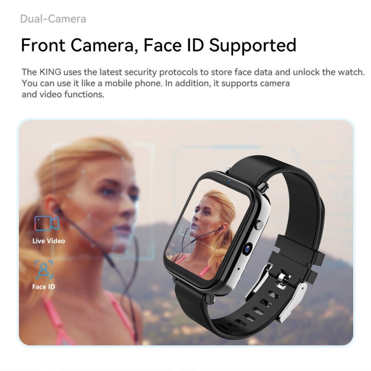 LEMFO Z20 1.75 inch Screen 4G LTE Smart Watch Android 9 OS 1GB+16GB(Black) -  by PMC Jewellery | Online Shopping South Africa | PMC Jewellery