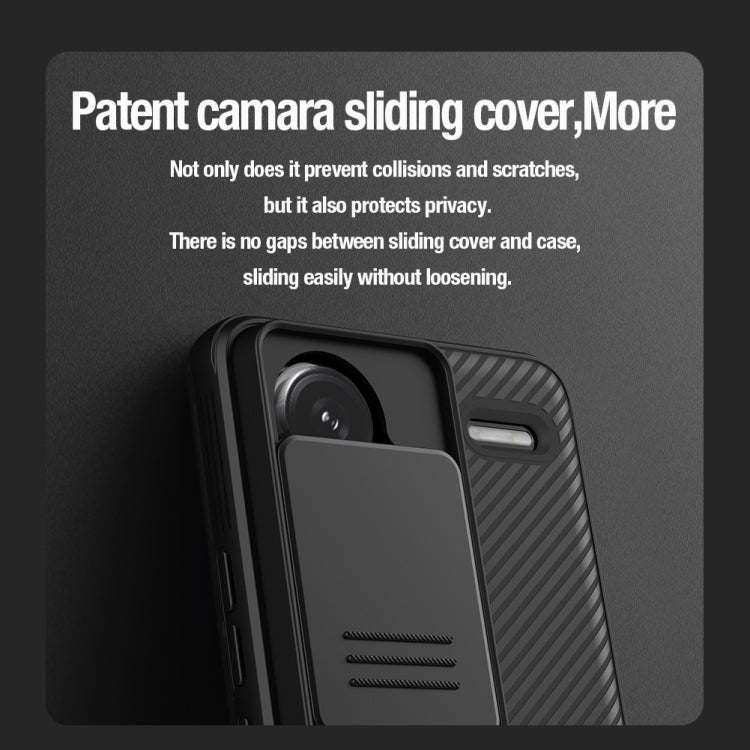 For Xiaomi Redmi Note 13 Pro+ 5G NILLKIN CamShield Pro PC Phone Case(Black) - free shipping - PMC TechLife - Order now!