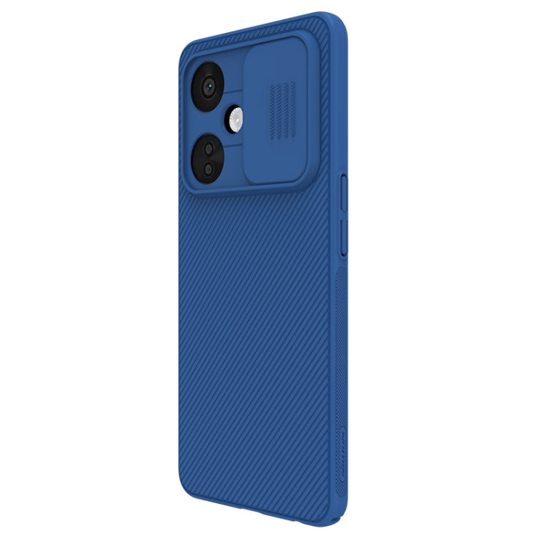 For OnePlus Nord CE 3 Lite NILLKIN Black Mirror Series Camshield PC Phone Case(Blue) - OnePlus Cases by NILLKIN | Online Shopping South Africa | PMC TechLife