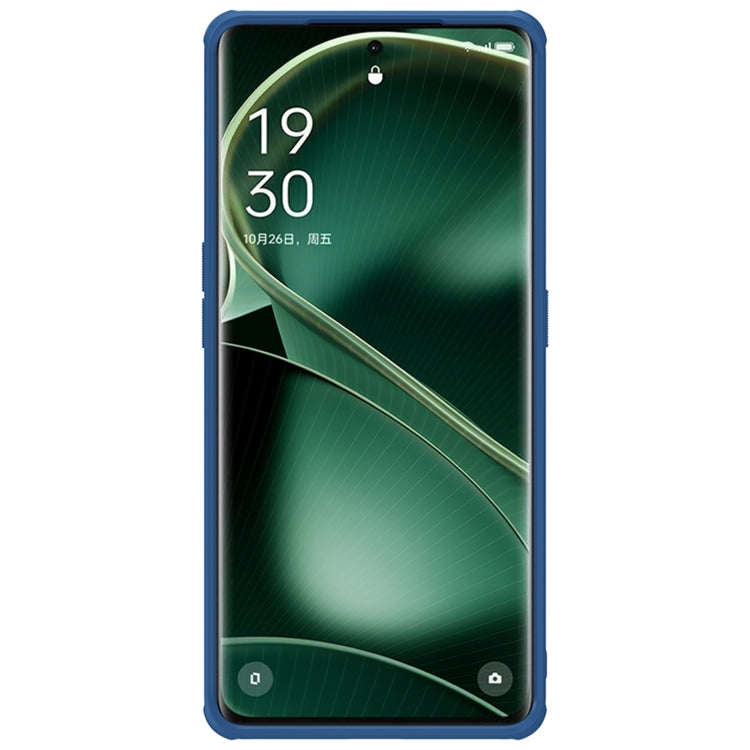 For OPPO Find X6 NILLKIN Frosted Shield Pro PC + TPU Phone Case(Blue) - OPPO Cases by NILLKIN | Online Shopping South Africa | PMC Jewellery