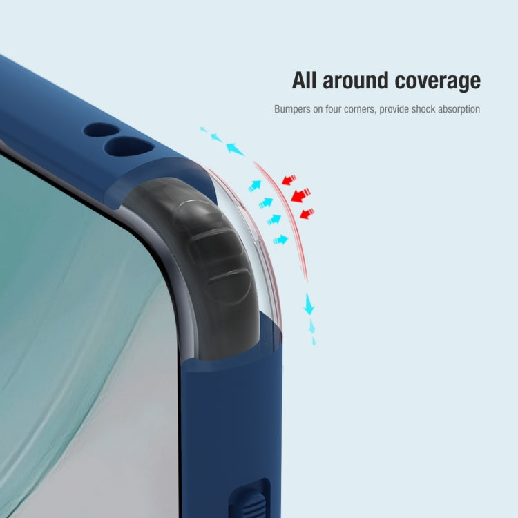 For Huawei Mate 60 Pro NILLKIN Frosted Shield Pro PC + TPU Phone Case(Red) - Huawei Cases by NILLKIN | Online Shopping South Africa | PMC TechLife | Buy Now Pay Later Mobicred