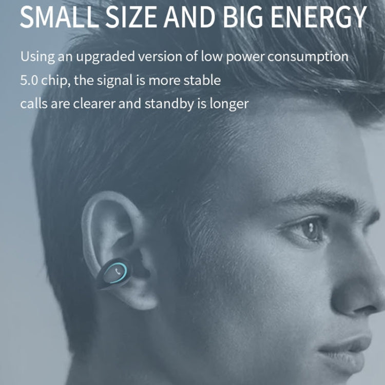 YX08 Ultra-light Ear-hook Stereo Wireless V5.0 Bluetooth Earphones(Grey) - Bluetooth Earphone by PMC TechLife | Online Shopping South Africa | PMC TechLife