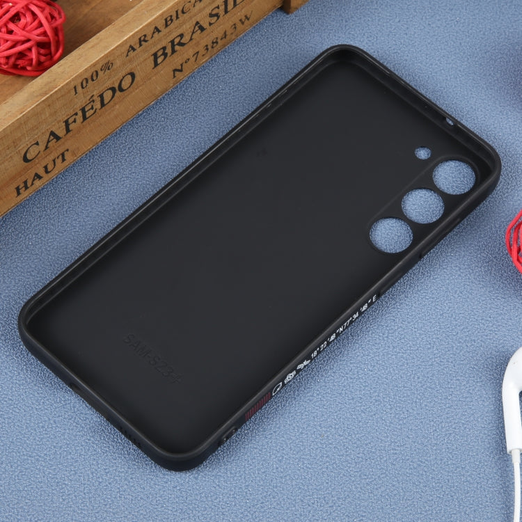 For Samsung Galaxy S20 Astronaut Pattern Silicone Straight Edge Phone Case(Flying Astronaut-Black) - free shipping - PMC TechLife - Order now!