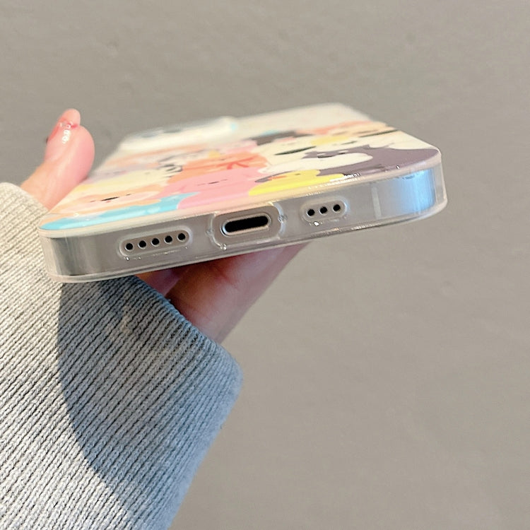 For iPhone 12 IMD Cute Animal Pattern Phone Case(Dog) - free shipping - PMC TechLife - Order now!