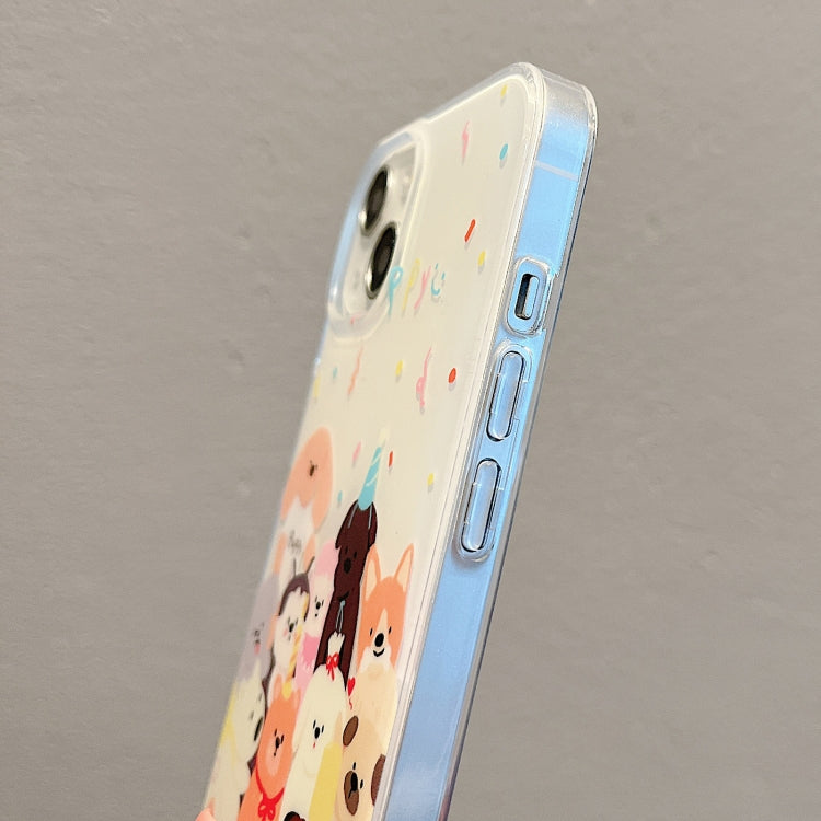 For iPhone 12 IMD Cute Animal Pattern Phone Case(Dog) - free shipping - PMC TechLife - Order now!