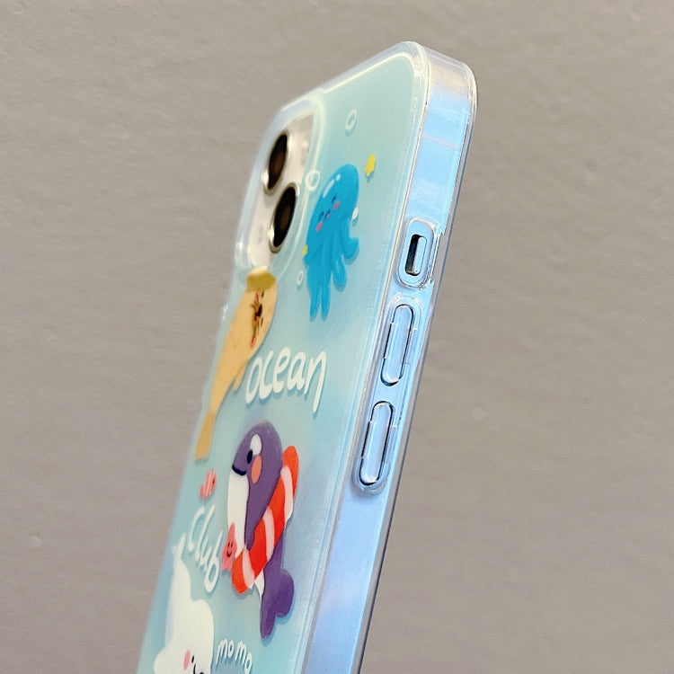 For iPhone 11 Pro Max IMD Cute Animal Pattern Phone Case(Seal) - free shipping - PMC TechLife - Order now!