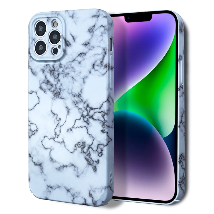 For iPhone 13 Pro Marble Pattern Phone Case(Red White) - iPhone 13 Pro Cases by PMC TechLife | Online Shopping South Africa | PMC TechLife